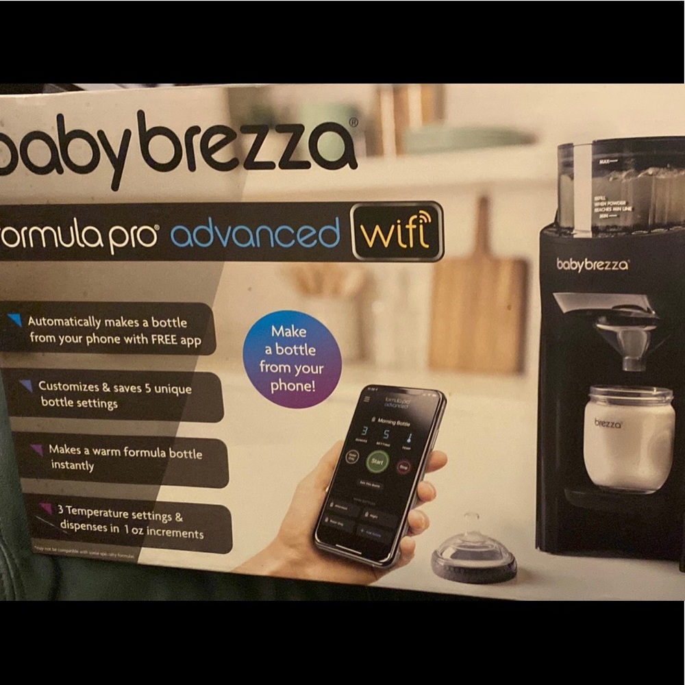 Baby Brezza Pro Advanced wifi bottle warmer